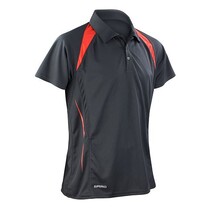 Team Spirit Polo Black/Red