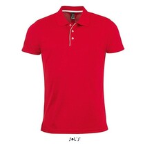 Sports Polo Shirt Rood