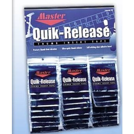 Master Quick Release Thumb Insert Tape