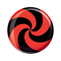 Viz-A-Ball Spiral Red/Black