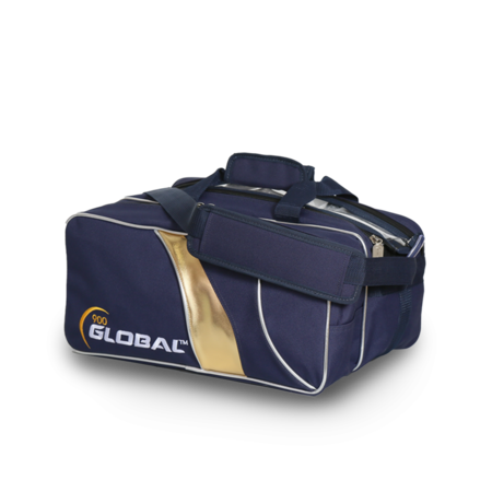 900 Global 2-Ball Deluxe Tote Blue/Gold