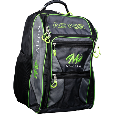 Motiv Abyss Giant Backpack - Gray/Lime