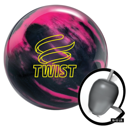 Brunswick Twist Pink/Black