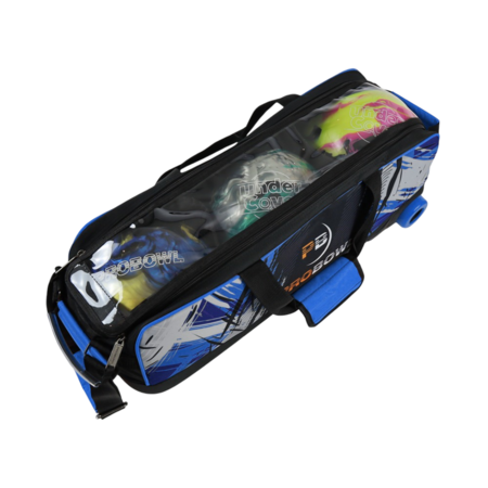 ProBowl Dye-Sub 3-Ball Tote Blue