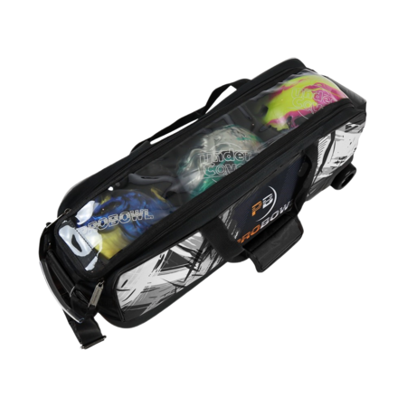 ProBowl Dye-Sub 3-Ball Tote White