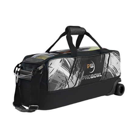 ProBowl Dye-Sub 3-Ball Tote White