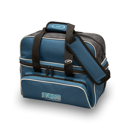 Storm 2-Ball Deluxe Tote Steel Blue/Black