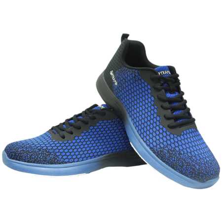 Pyramid Men's Path Lite Seamless Black/Royal Blue