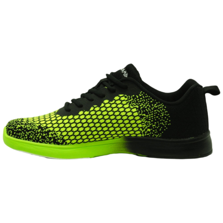 Pyramid Men's Path Lite Seamless Mesh Black/Voltage Lime