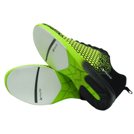 Pyramid Men's Path Lite Seamless Mesh Black/Voltage Lime