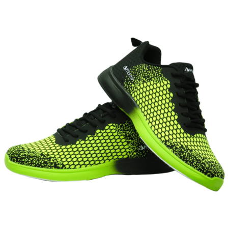 Pyramid Men's Path Lite Seamless Mesh Black/Voltage Lime