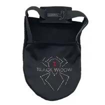 Black Widow Gem Shoe Slider