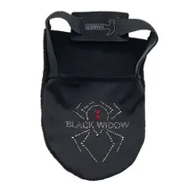 Black Widow Gem Shoe Slider