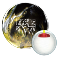 Ice Storm Black White Gold