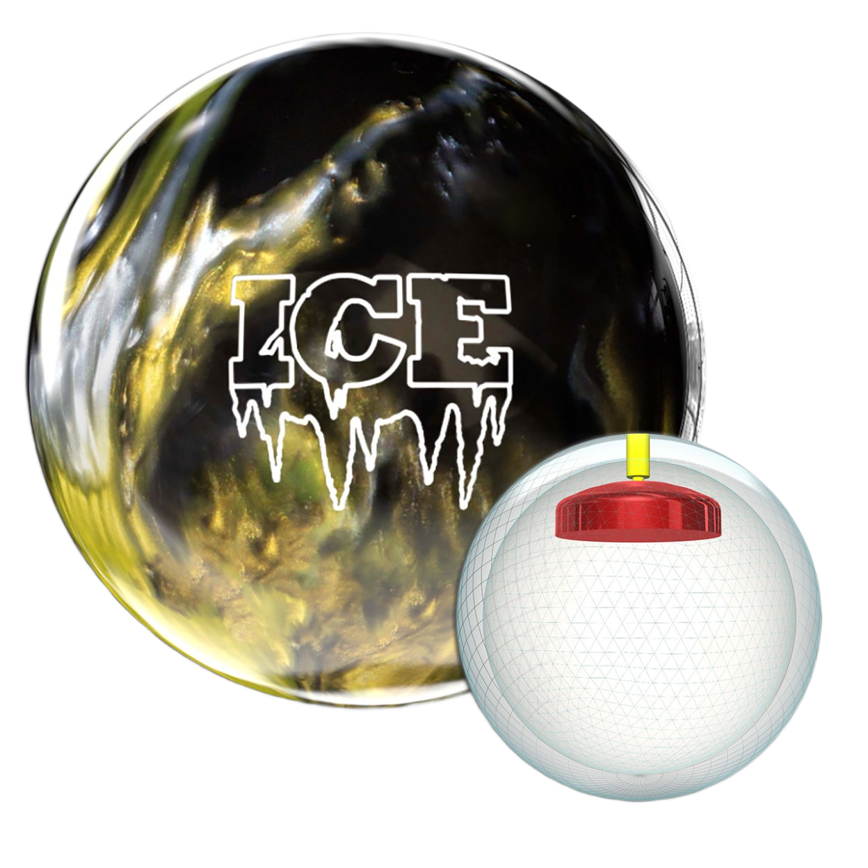 Bestel de Storm Lightning Storm Clear bowlingbal bij
