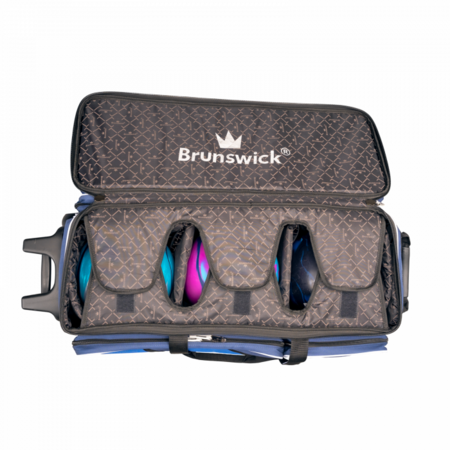 Brunswick Quest Triple Roller Blue