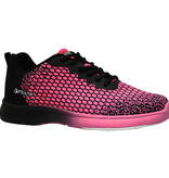 Pyramid Women's Path Lite Seamless Mesh Black/Hot Pink
