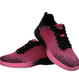 Pyramid Women's Path Lite Seamless Mesh Black/Hot Pink