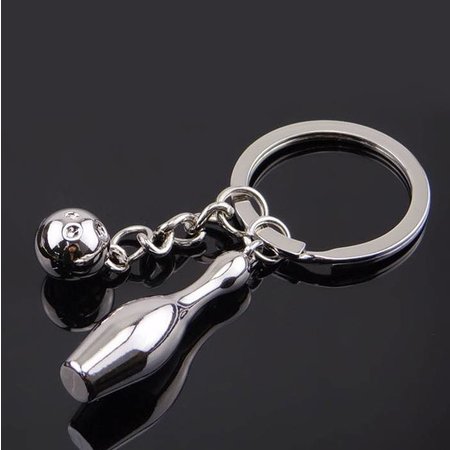 Sleutelhanger Metalen Pin en Bal