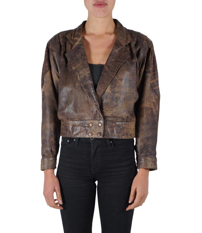Vestes Vintage:  Vestes en Cuir 80's / 90's