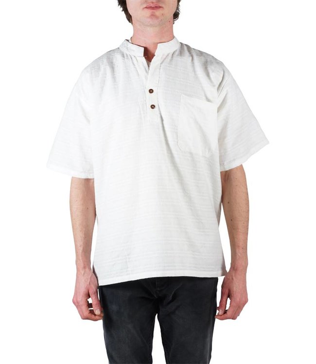 Chemises Vintage: Tuxedo Chemises Blanc