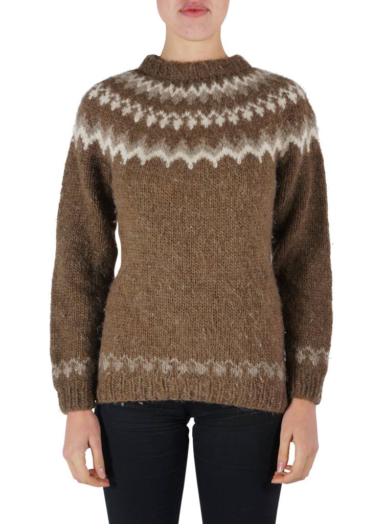 Pull Marin Coton Troyer - Chandail Islandais épais Homme - Col Demi-zip Toutes Saisons