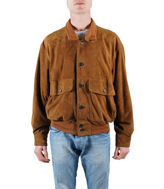 Vintage Jackets: Leather/Suede Bomber Jackets