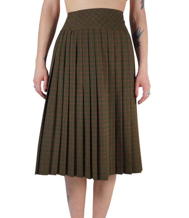 Jupes Vintage: Jupes Plissé d'Hiver