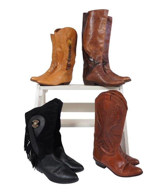 Chaussures Vintage: Bottes 80's