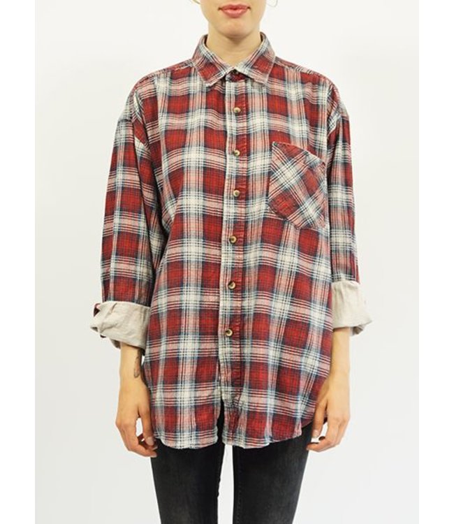 Vintage Shirts: Flannel Blouses Ladies