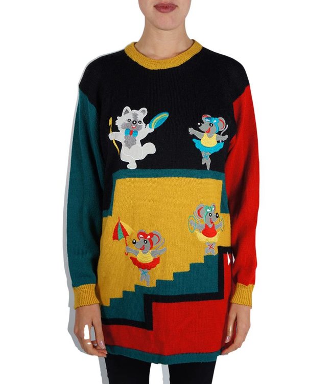 Vintage Knitwear: Application Jumpers / Cardigans Ladies