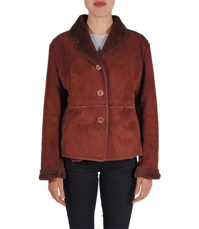Vintage Coats: Faux Suede Lady Coats & Jackets