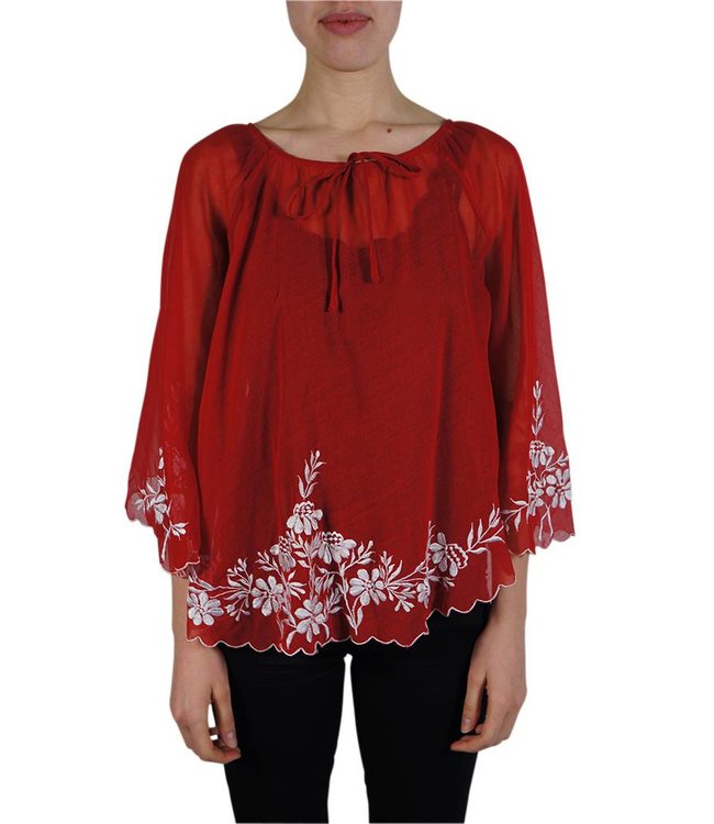 Vintage Tops: Embroidery Blouses