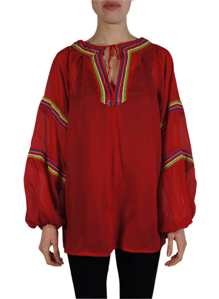 Vintage Tops Embroidery Blouses ReRags Vintage Clothing Wholesale