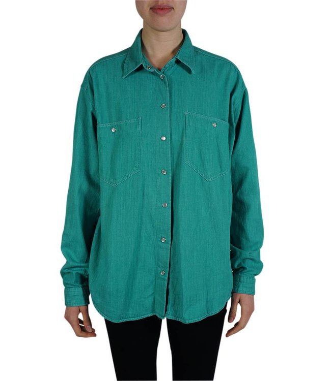 Vintage Tops: Denim Blouses