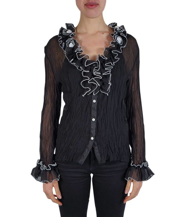 Hauts Vintage: Hauts Transparentes