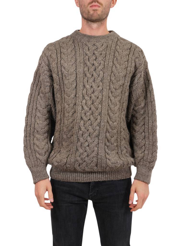 NITAGUT Veste En Tricot Pour Homme, Coupe Slim, Hiver, Décontractée, Avec Zip, Cardigans, Pull à Manches Longues Vintage, Chaud, Gris, S