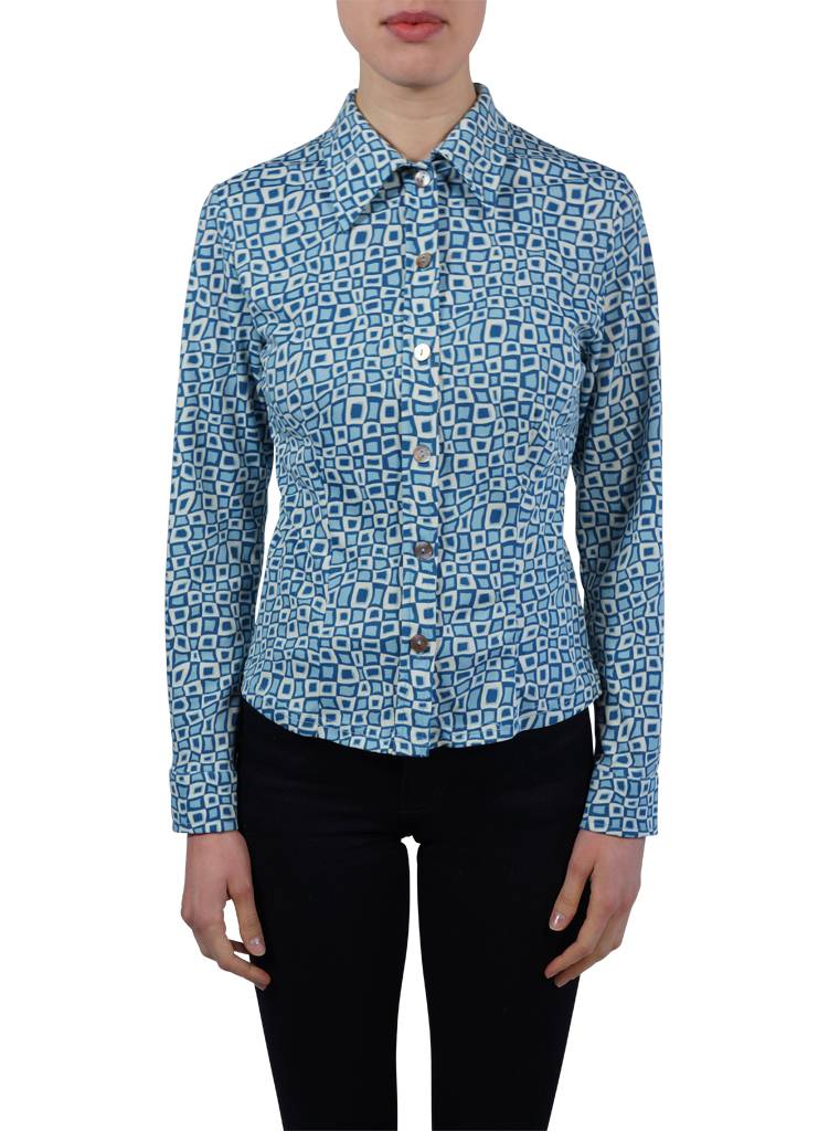 TOP MESH TATTOO pastel COP COPINE Vintage Taille 2 EUR 89,99 - FR