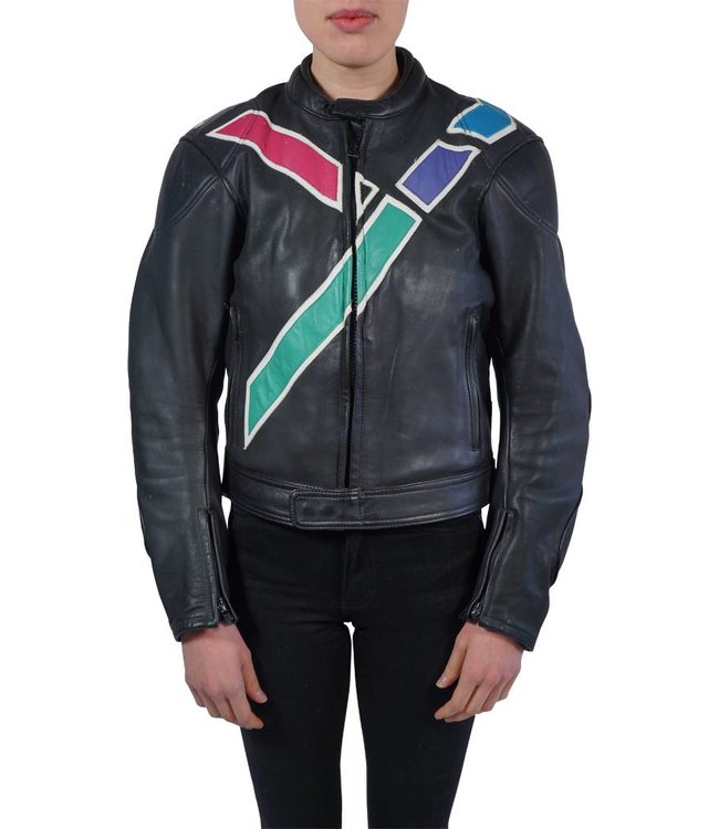 Vestes Vintage: Vestes en Cuir Moto Blindée