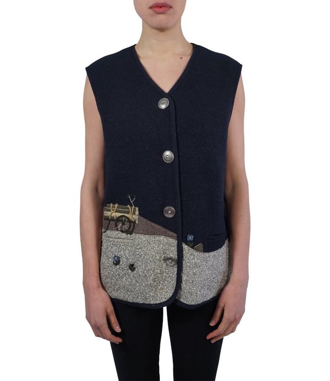Tricot Vintage: Cardigans Tyroliennes Femmes