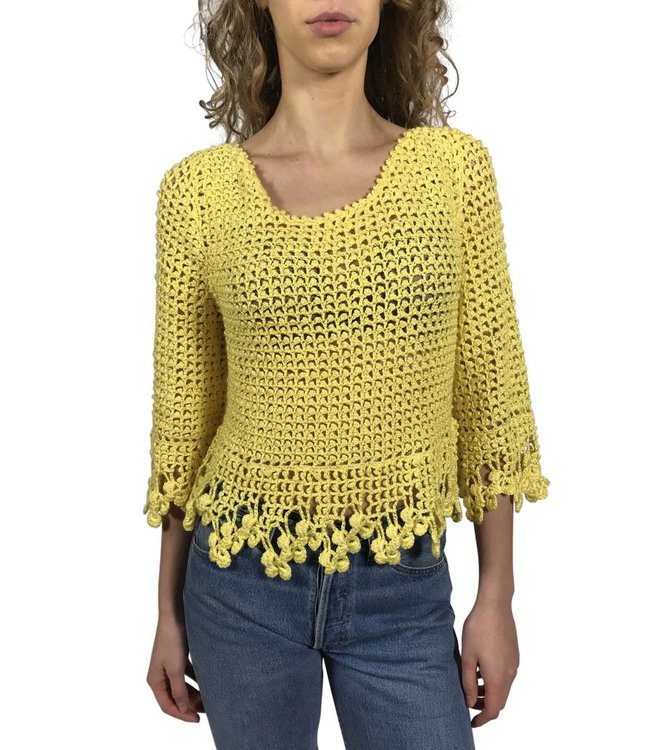 Vintage Knitwear: Crochet Sweaters