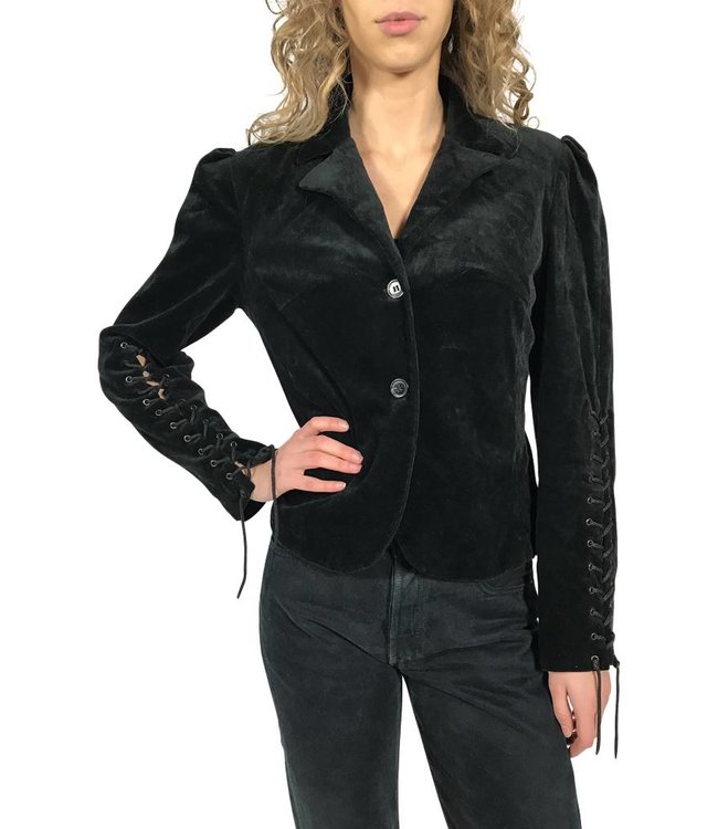 Vestes Vintage: Vestes en Velours Femmes