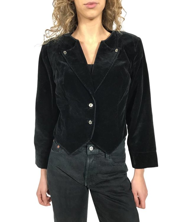 Vestes Vintage: Vestes en Velours Femmes