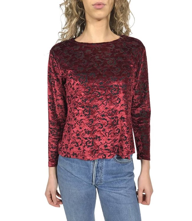 Vintage Tops: Velvet Tops