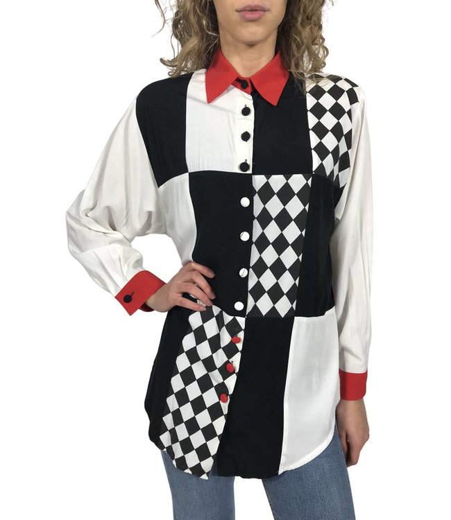 Hauts Vintage: Chemises 90's