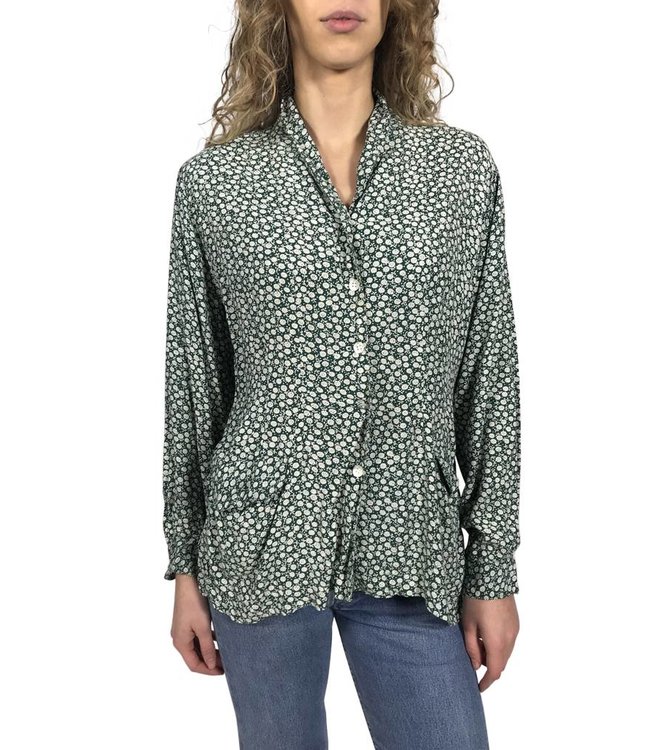 Hauts Vintage: Chemises Fleurs