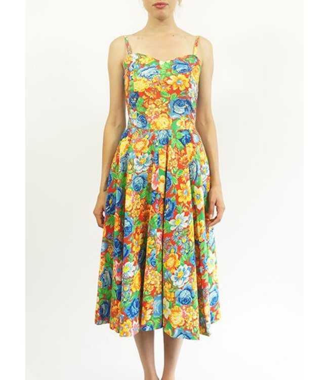 Robes Vintage: Robes de Fleurs Françaises