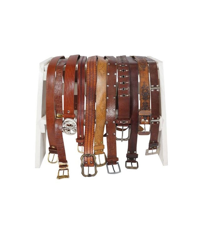 Vintage Belts: Leather Belts Mix