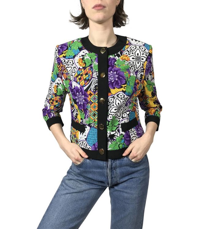 Vestes Vintage: Blazers & Vestes Imprimées Femmes