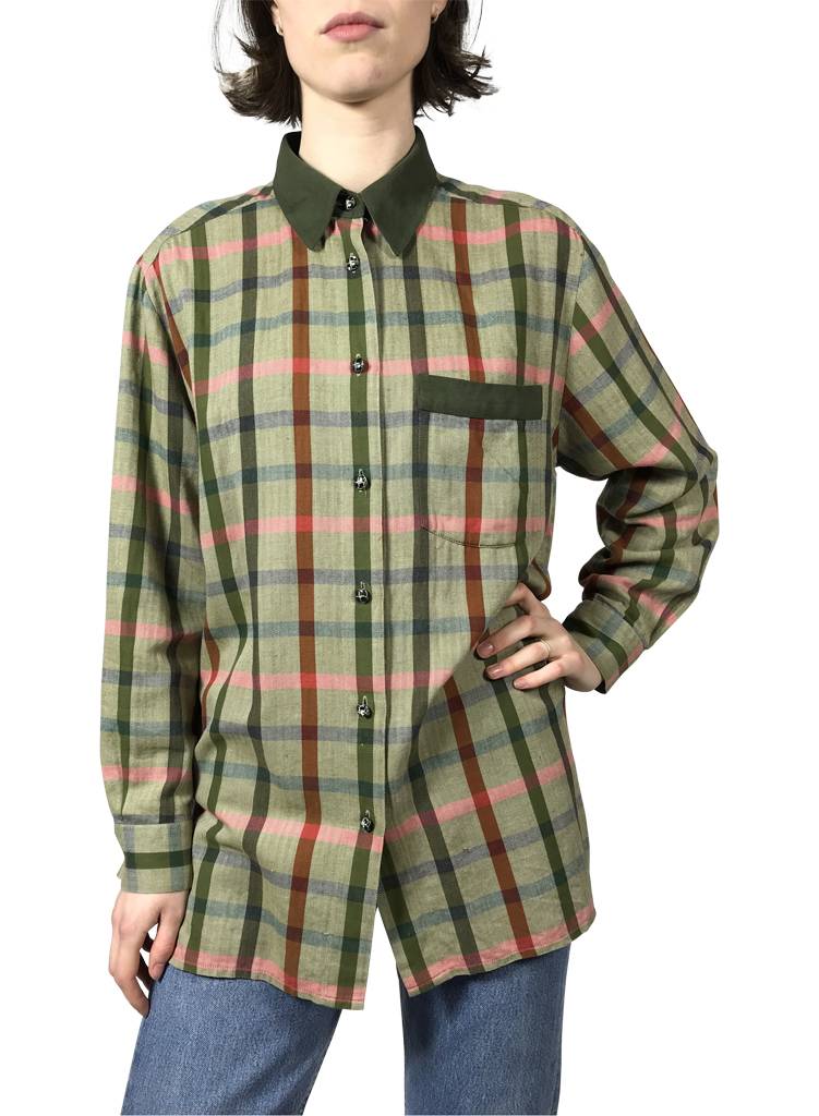 Vintage Shirts: Flannel Shirts Ladies - ReRags Vintage Clothing Wholesale